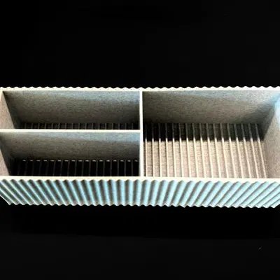 Giá đỡ bọt biển 3 ngăn với thiết kế thoát nước