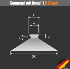 Tháp đựng viên nén Tassimo với giá đỡ chân không 20mm - Image 3