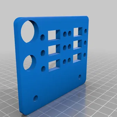 Bảng điều khiển trước cho thùng máy mở với 6 cổng USB 3.0