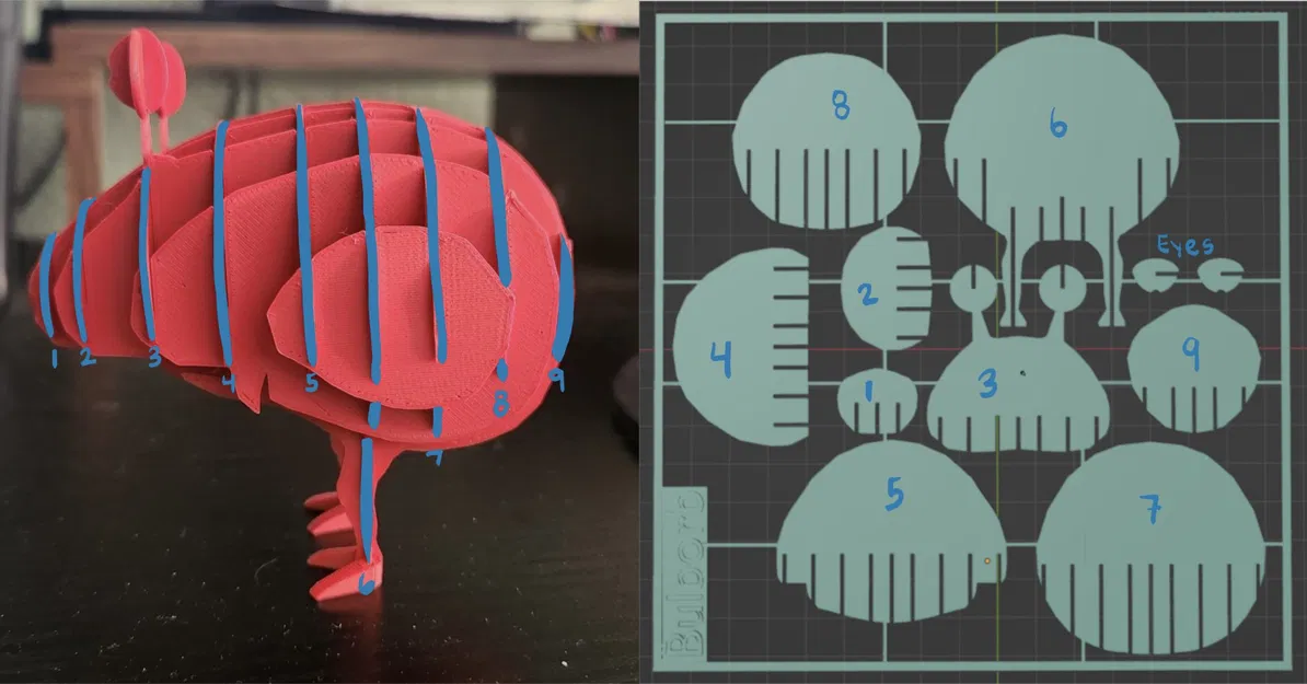 Thẻ Kit Bulborb biểu tượng từ trò chơi Pikmin 4 - Image 3