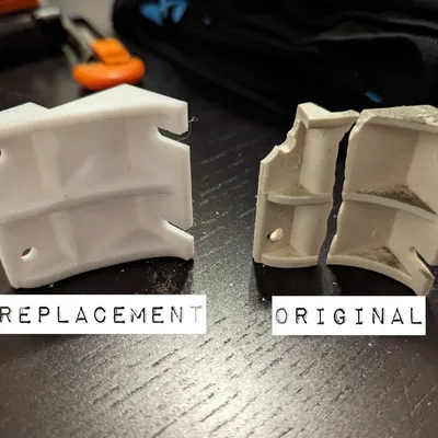 Giá đỡ thay thế cho cửa trượt kính