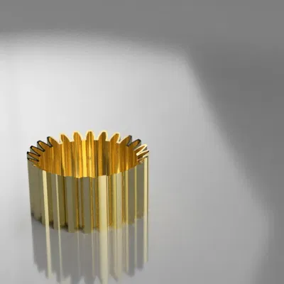 Bình hoa bánh răng in chế độ bình hoa