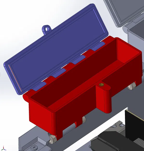 Hộp lưu trữ phụ kiện bên trong cho Qube 500 - Image 1