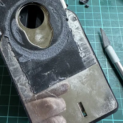 Bộ phận giữ Nuki cho khóa thông minh với vòng trang trí dày