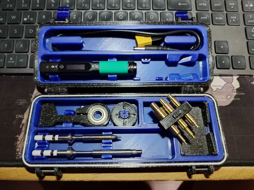 Bộ lưu trữ đầu hàn TS100/101 cho Pinecil trong hộp chắc chắn - Image 1