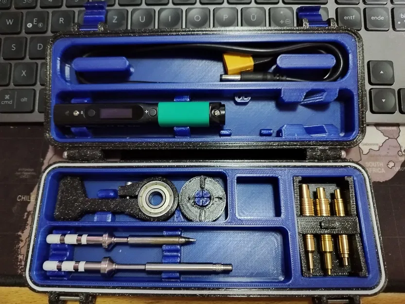 Bộ lưu trữ đầu hàn TS100/101 cho Pinecil trong hộp chắc chắn - Image 2