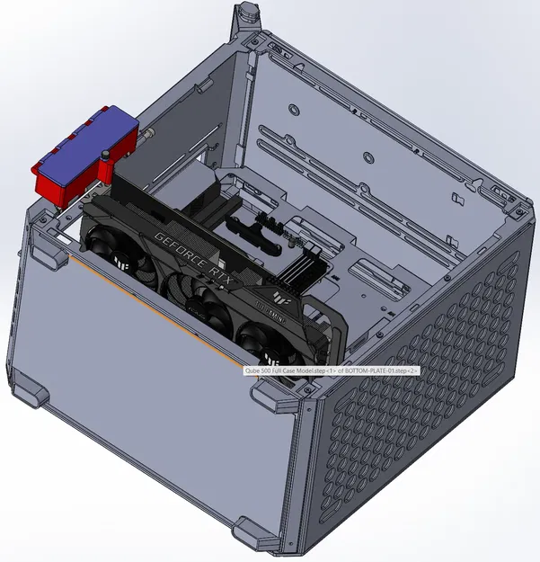 Hộp lưu trữ phụ kiện bên trong cho Qube 500 - Image 7