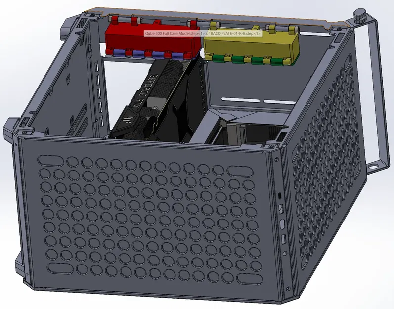 Hộp lưu trữ phụ kiện bên trong cho Qube 500 - Image 8