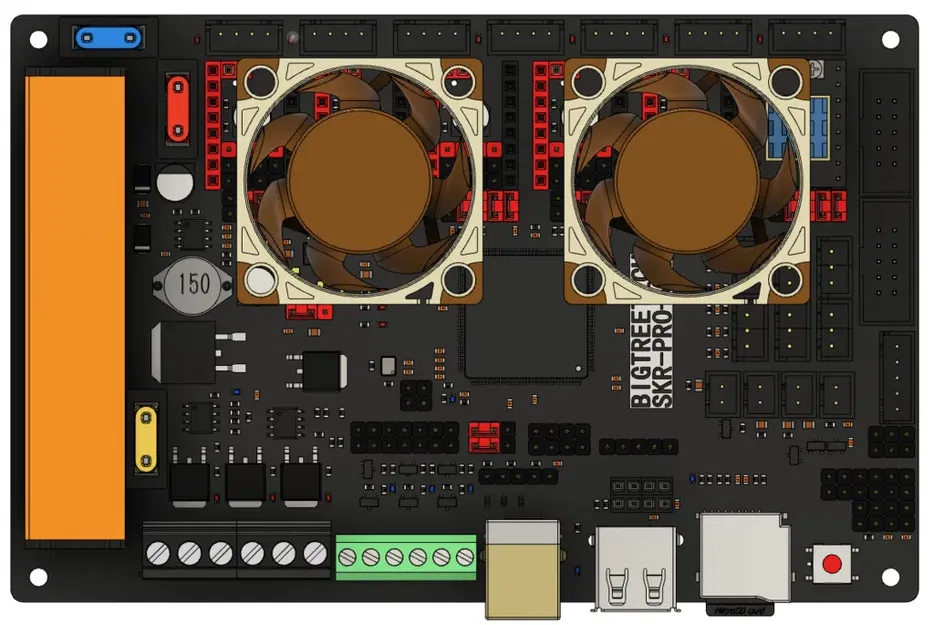 Giá đỡ quạt 40x40 cho driver bước BTT SKR v1.2 Pro - Image 2