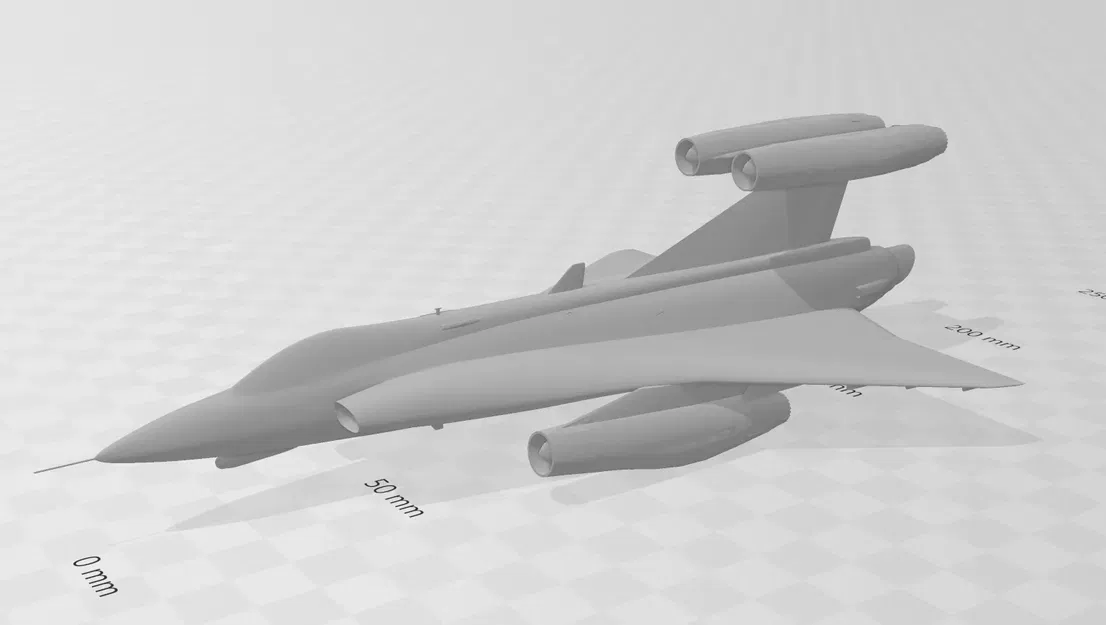 Mô hình máy bay Thunderbirds - Red Arrow Mk.1 - Image 2