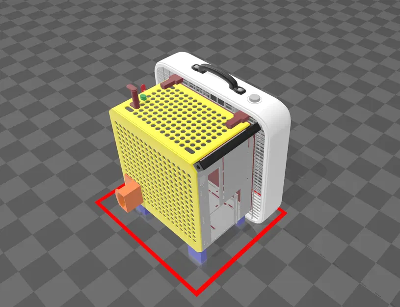 Quạt làm mát hộp QUBE 500 với quạt 20x20 tiêu chuẩn - Image 2