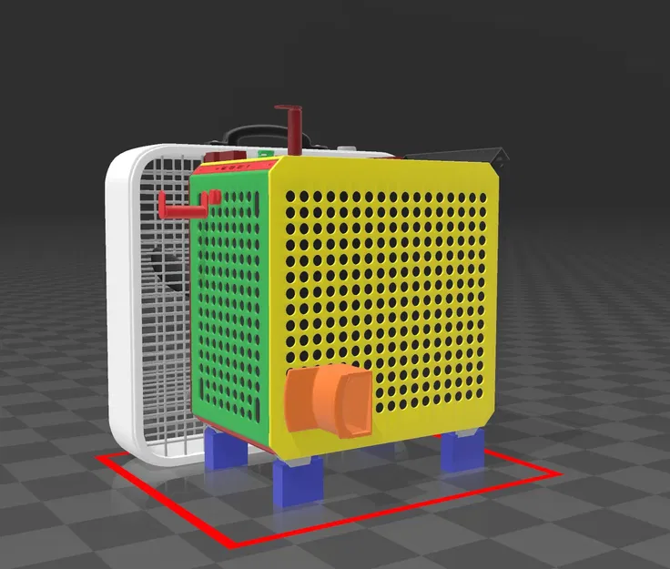 Quạt làm mát hộp QUBE 500 với quạt 20x20 tiêu chuẩn - Image 4