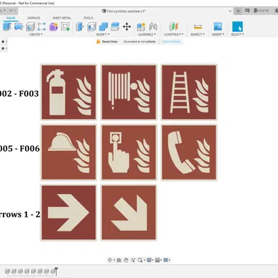 Bộ sưu tập biểu tượng lửa theo tiêu chuẩn ISO 7010
