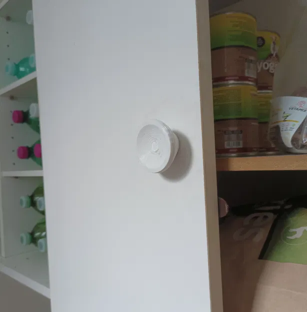 Nắm tay cửa v2 với lỗ vít tự khoan 3 mm - Image 1