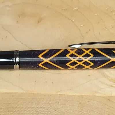 Khuôn tạo pen với thiết kế Double Chevron 3D