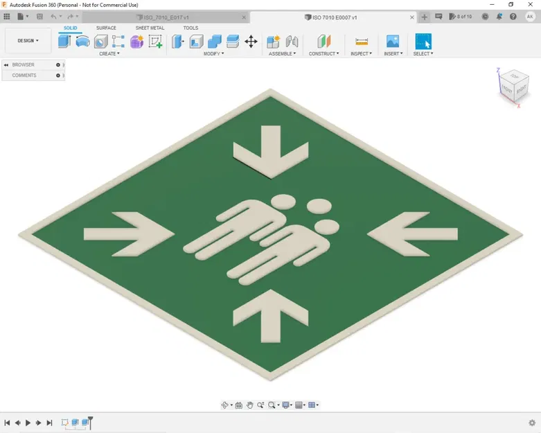 Bộ biểu tượng khẩn cấp theo tiêu chuẩn ISO 7010 - Image 6