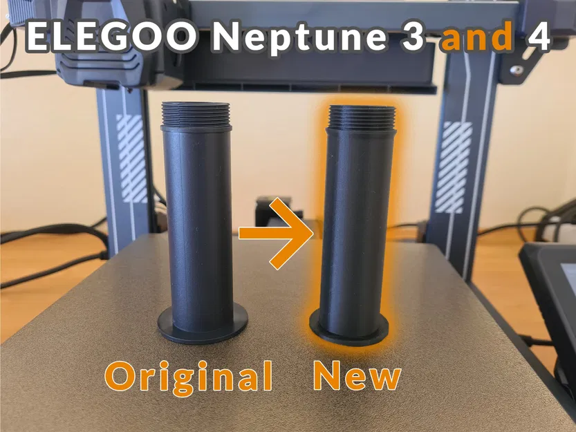 Giá đỡ cuộn filament thay thế cho máy in Elegoo Neptune 3 và 4 - Image 1