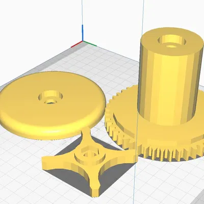 Sửa lỗi mô hình bánh răng trong file in 3D