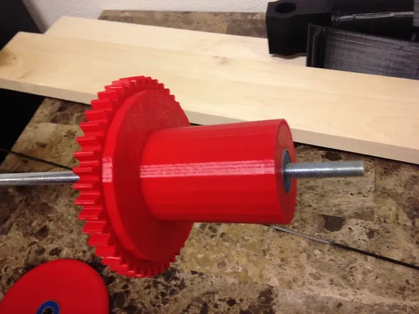 Giải pháp bánh răng/cuộn 50mm cho máy cuộn filament - Image 6