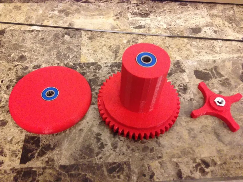 Giải pháp bánh răng/cuộn 50mm cho máy cuộn filament - Image 7