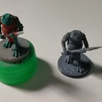 Mô hình Bullywug 28mm cho DnD