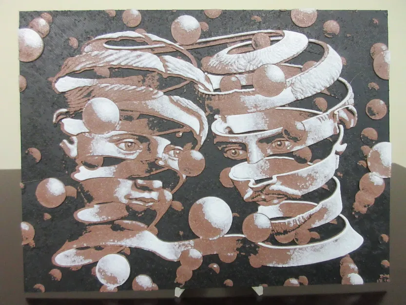 Liên kết của Liên minh - Tác phẩm của M.C. Escher - Image 1