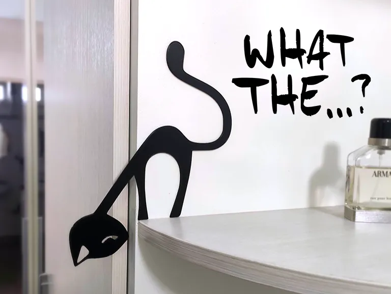 Mô hình mèo trang trí cho không gian nội thất - Image 1