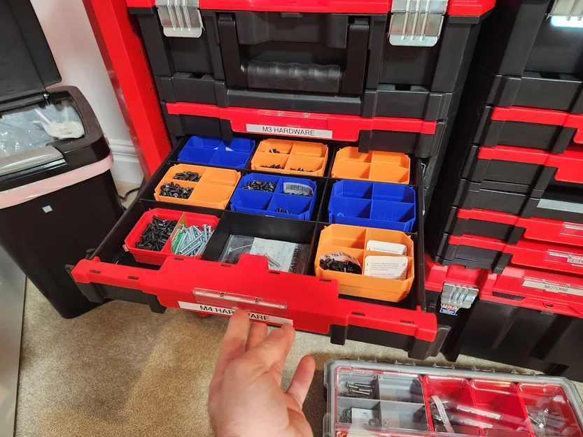 Ngăn chia cho hộp tổ chức bộ phận nhỏ Craftsman - Image 3