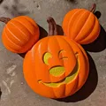 Nhân vật Mickey bí ngô trang trí cửa mùa Halloween - Thumbnail 1