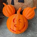 Nhân vật Mickey bí ngô trang trí cửa mùa Halloween - Thumbnail 2
