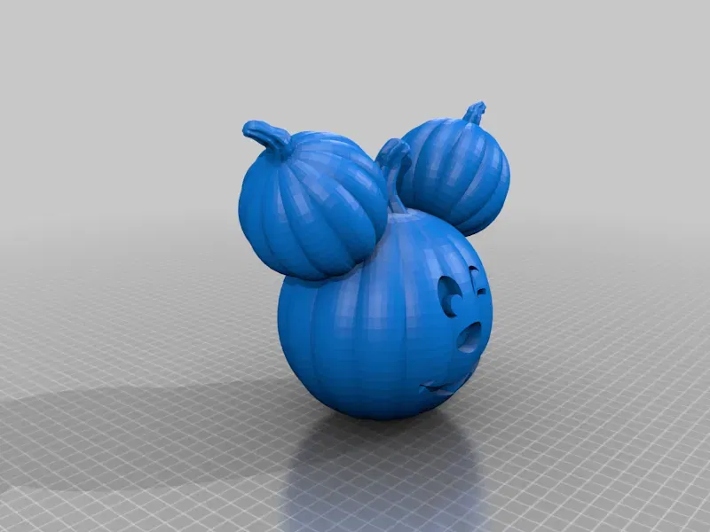 Nhân vật Mickey bí ngô trang trí cửa mùa Halloween - Image 3