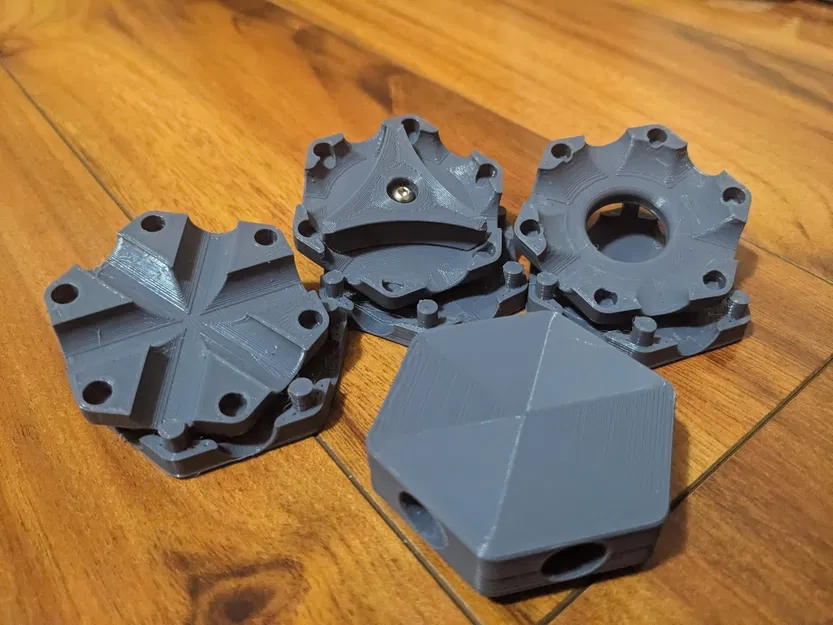 Bộ công cụ tạo lỗ bí mật cho gạch Hextraction - Image 1