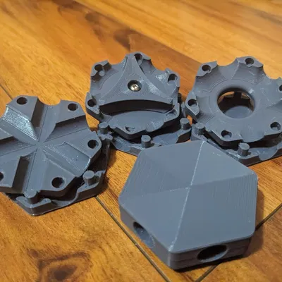 Bộ công cụ tạo lỗ bí mật cho gạch Hextraction