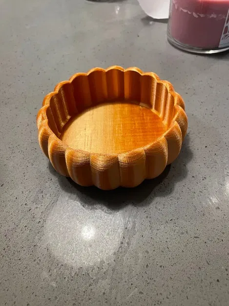 Đĩa nến trang trí bí ngô mùa thu/Halloween - Image 2