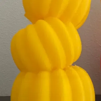 Chồng Bí Ngô Nhiều Màu - Trang Trí Mùa Thu/Halloween