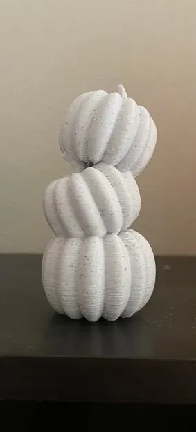 Chồng Bí Ngô Nhiều Màu - Trang Trí Mùa Thu/Halloween - Image 3