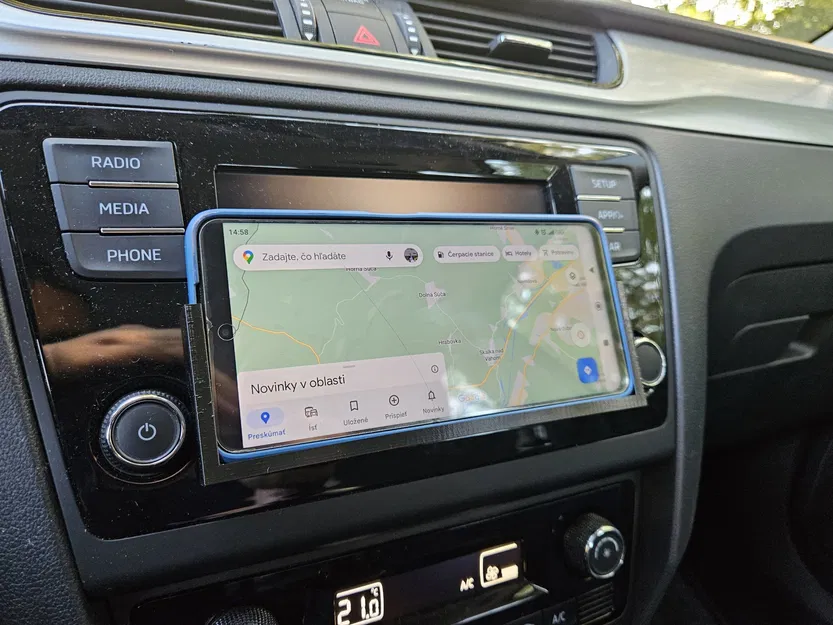 Giá đỡ điện thoại thẻ SD cho Škoda Rapid - Image 1