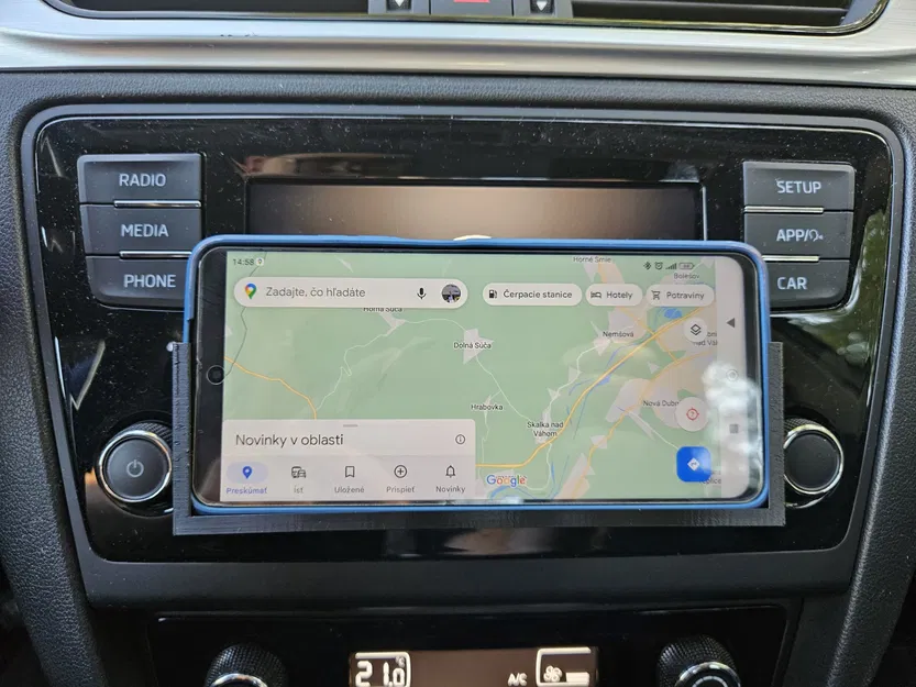 Giá đỡ điện thoại thẻ SD cho Škoda Rapid - Image 2