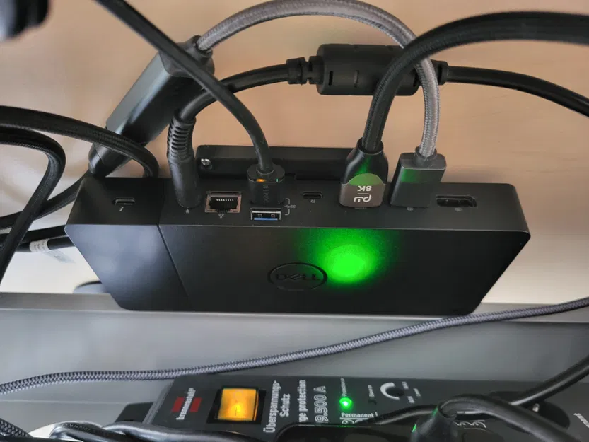 Giá đỡ gắn dưới bàn cho dock Thunderbolt Dell WD19 - Image 1