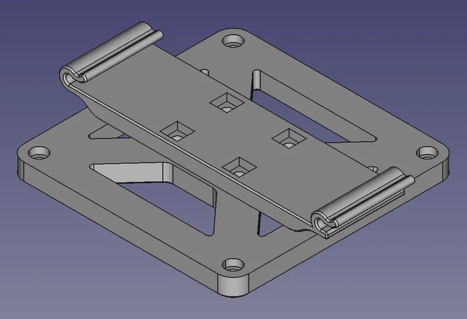 Giá đỡ dock Thunderbolt Dell WD19 cho kênh cáp IKEA Signum - Image 2