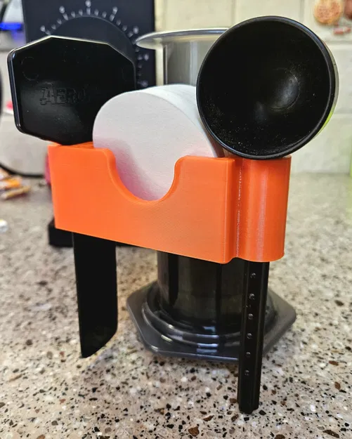 Giá đỡ phụ kiện AeroPress - Kẹp gắn máy pha cà phê - Image 1