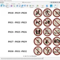 Bộ sưu tập biểu tượng cấm theo tiêu chuẩn ISO 7010 - Thumbnail 3