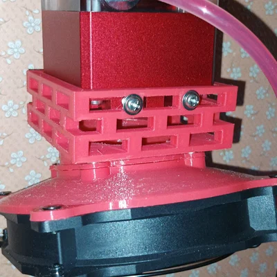 Hỗ trợ quạt cho hệ thống làm mát nước Creality CR-W01