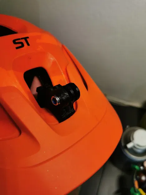 Giá đỡ camera GoPro cho mũ bảo hiểm Rockrider của Decathlon - Image 2