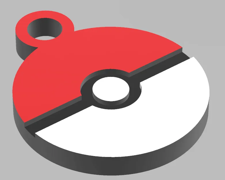 Móc khóa hình pokéball độc đáo cho fan Pokémon - Image 1