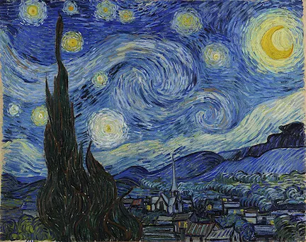 Đêm sao - Bức tranh Starry Night chuyển đổi thành STL - Image 2
