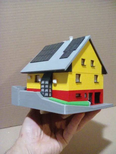 Nhà của tôi V2 mô hình kiến trúc tỷ lệ 1:100 - Image 1