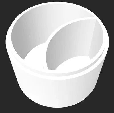 Hộp đựng bông tăm 2 kích thước