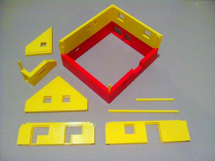 Nhà của tôi V2 mô hình kiến trúc tỷ lệ 1:100 - Image 8