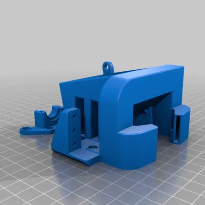 Ống dẫn quạt 5015 Satsana cho máy in Ender 3 với E3D V6